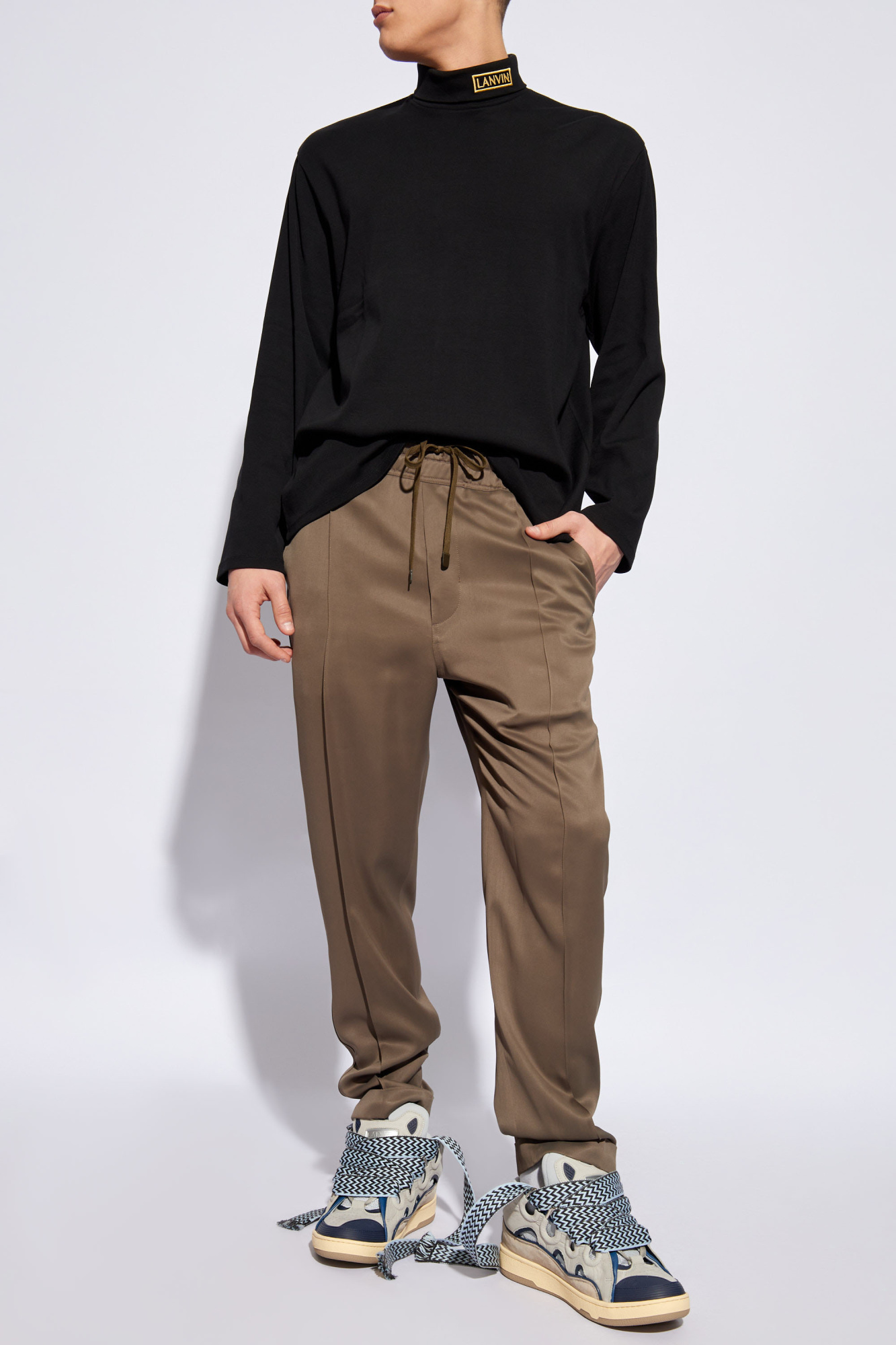 Lanvin Sweater with logo | Men's Clothing | Vitkac